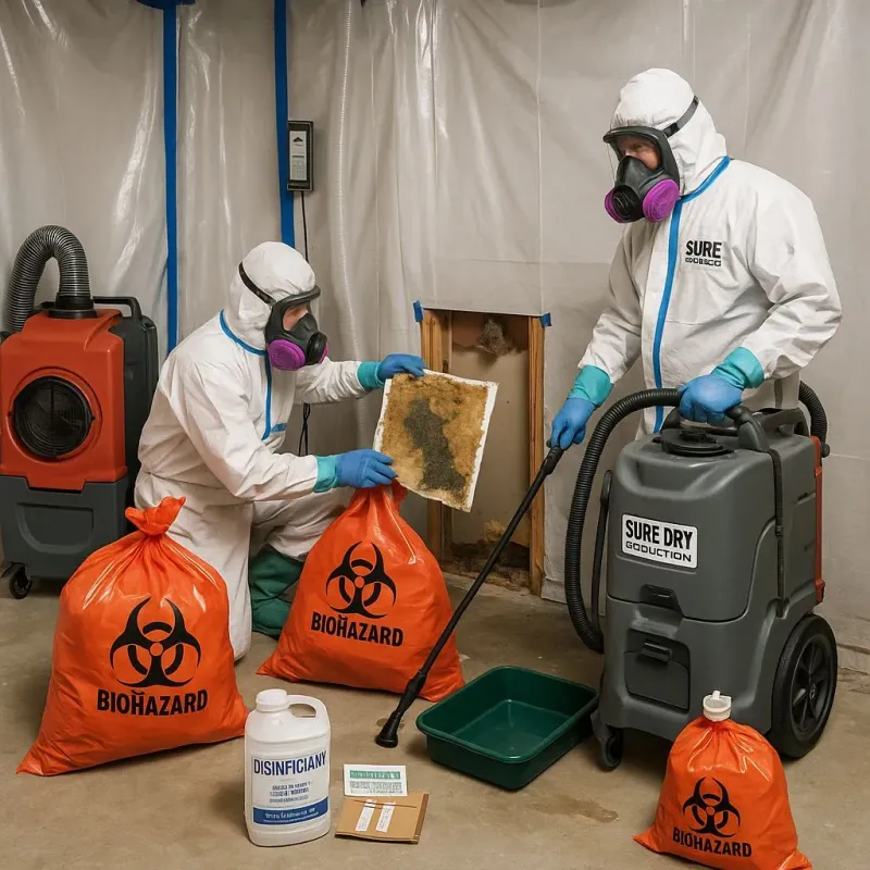 Contaminated Water Handling Protocols process in Marietta, OH