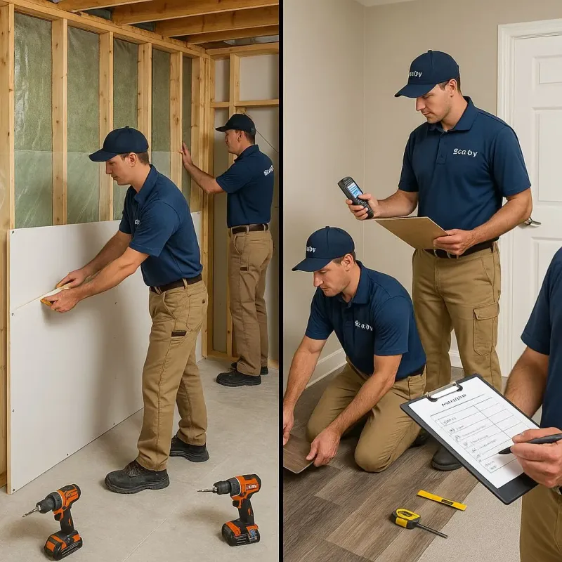 Repairs and Reconstruction process in Marietta, OH