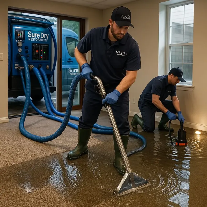 Water Extraction and Removal process in Marietta, OH